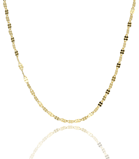 Cadena Irlanda de Oro de 18 k de 40 cm