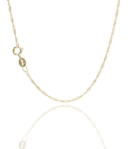 Cadena Oro 18k Singapur 1,2mm