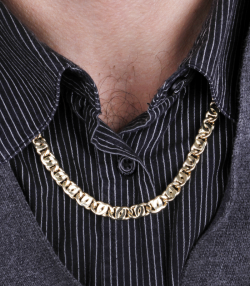 CADENA ORO AMARILLO ESLABO DOBLE 60CM REVISARRRRRRRRRR
