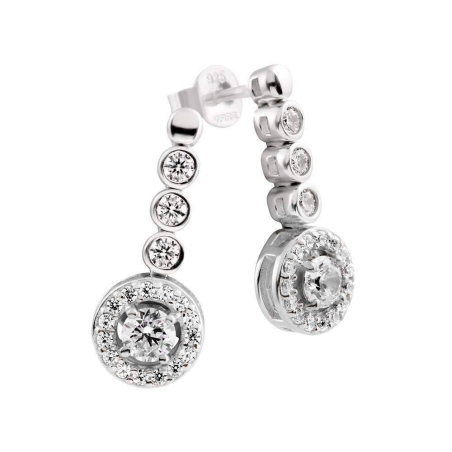 Pendientes Plata Circonitas Diamondfire 6216801582