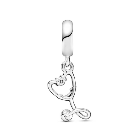 Charm colgante en plata de ley Estetoscopio 799072C01