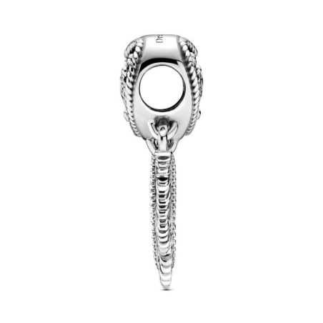 Charm Pandora atrapasueños con Corazón y Tres Plumas Plata 799107C00