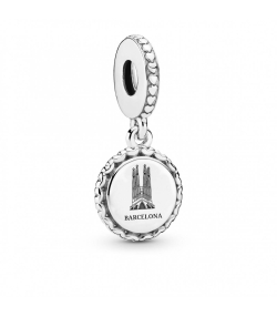 Charm colgante en plata Sagrada Familia Barcelona 792018_E007