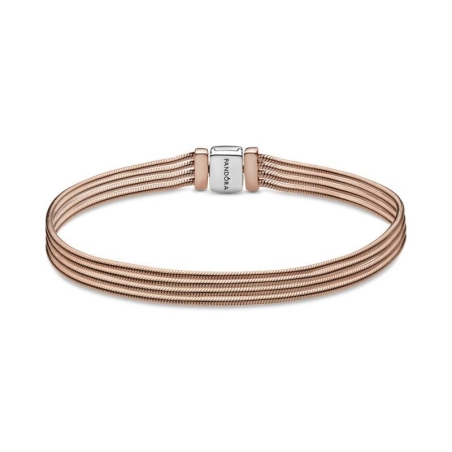 Pulsera Pandora Reflexions en Pandora Rose Multi cadenas 588782C00