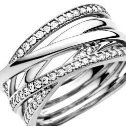 Anillo PANDORA Plata de Ley 190919CZ