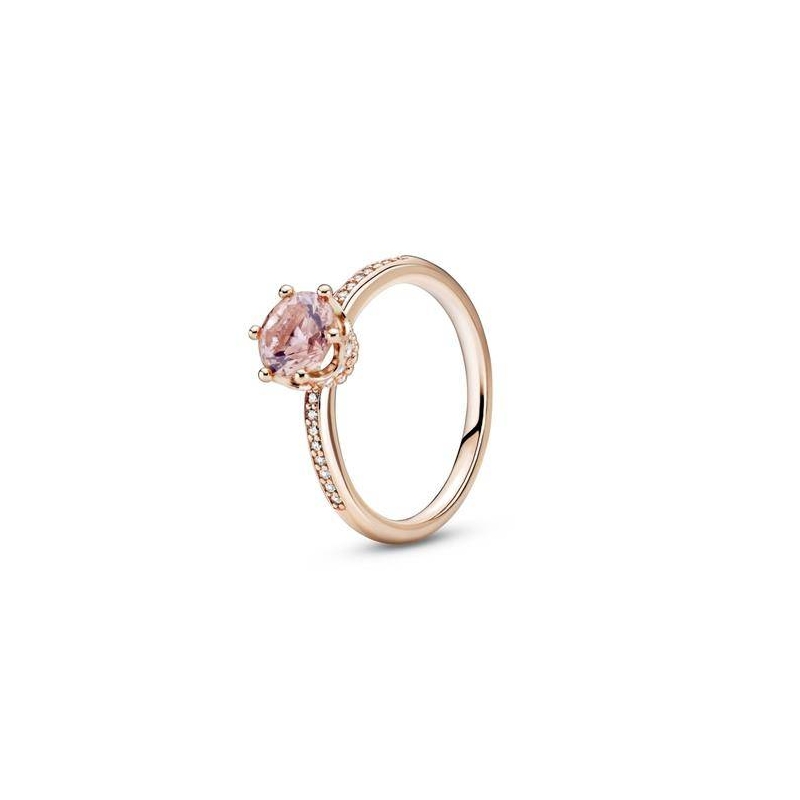 Anillo en Pandora Rose Corona Rosa Brillante 188289C01