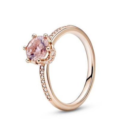 Anillo en Pandora Rose Corona Rosa Brillante 188289C01