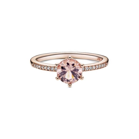 Anillo en Pandora Rose Corona Rosa Brillante 188289C01