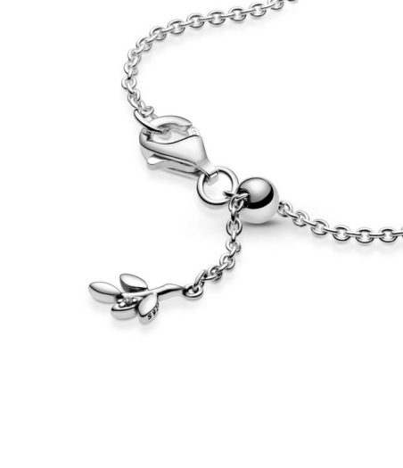 Pulsera en plata de ley Cadena Corazón Árbol de la Familia 599292C01