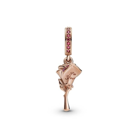 Charm Colgante en Pandora Rose Flor Rosa 789312C01