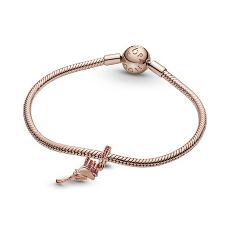 Charm Colgante en Pandora Rose Flor Rosa 789312C01