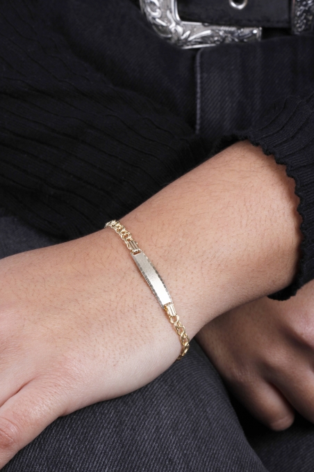 Esclava "Karen" Oro de 18k
