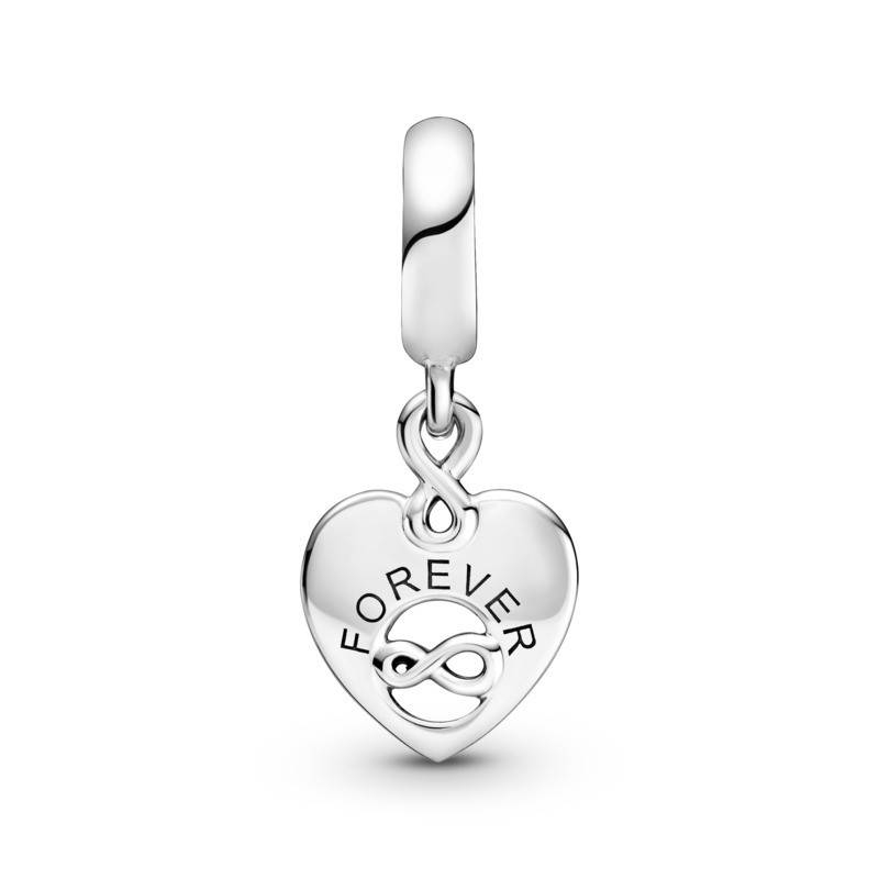 satélite Moda comportarse Charm Colgante en plata de ley Corazón Amigos para Siempre 799294C01