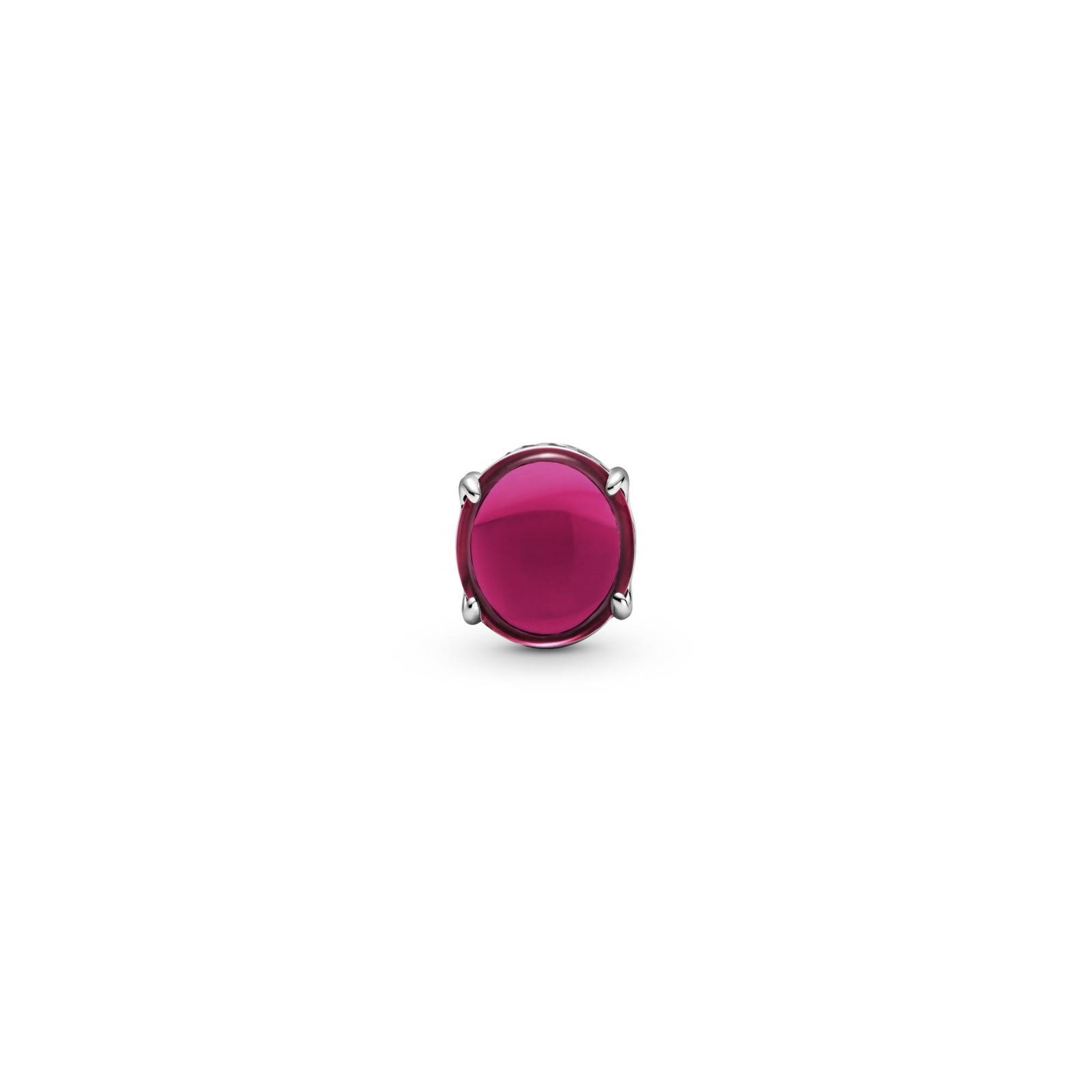 Charm Cabujón Ovalado Rosa Fucsia 799309C01