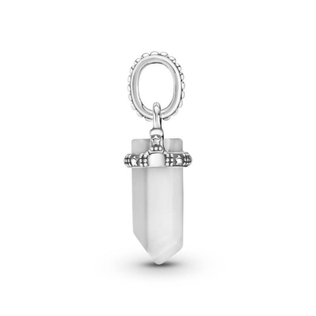 Colgante en plata de ley Amuleto Blanco 399185C03