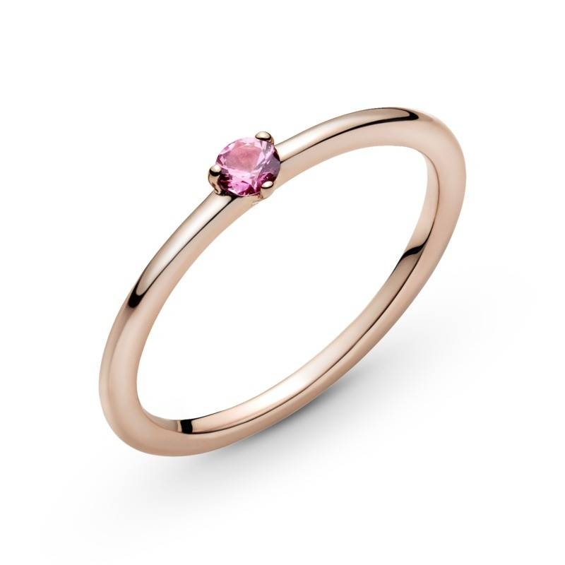 Anillo en Pandora Rose Solitario Rosa 189259C03