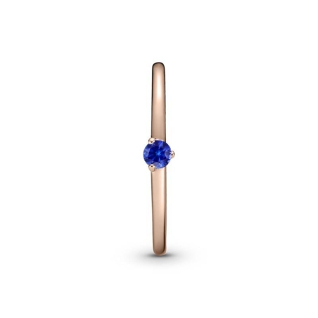 Anillo en Pandora Rose Solitario Azul Estelar 189259C04