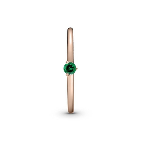 Anillo en Pandora Rose Solitario Verde 189259C05