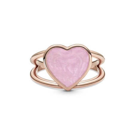 Anillo en Pandora Rose Declaración Corazón Remolino Rosa 189263C01