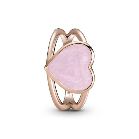 Anillo en Pandora Rose Declaración Corazón Remolino Rosa 189263C01