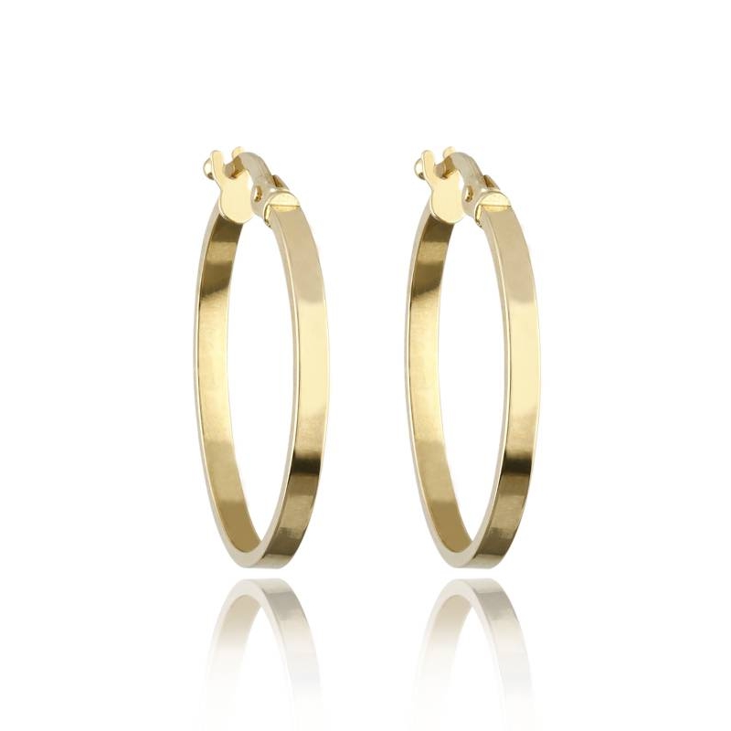 Aro Oro 18k Colección SMOOTH 20  mm