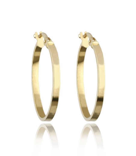 Aro Oro 18k Colección SMOOTH 20  mm