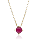 GARGANTILLA "FOUR" ORO 18K Y RUBI