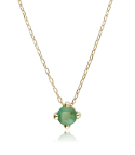 GARGANTILLA "FOUR" ORO 18K Y ESMERALDA