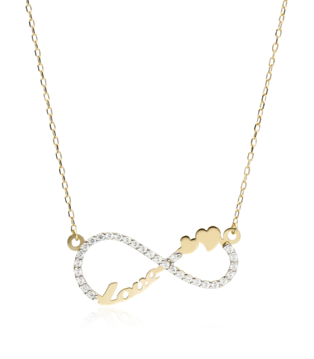 Gargantilla Infinito Love Oro 18k Amarillo