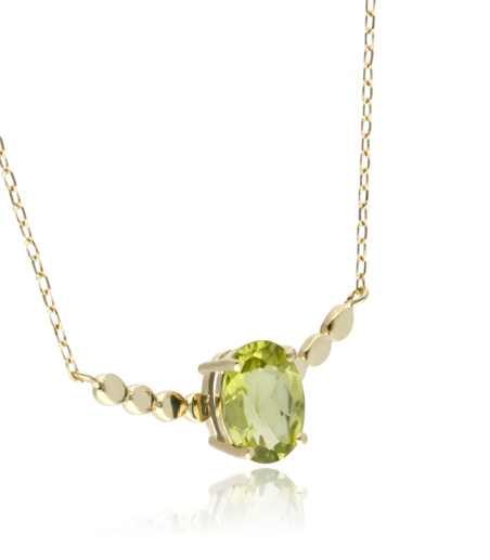 Gargantilla "Candy" Oro 18k y Peridoto