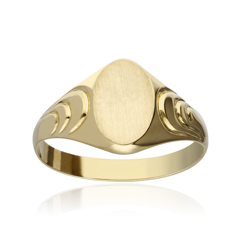 SELLO "BENNOUR" GALLONEADO ORO 18K