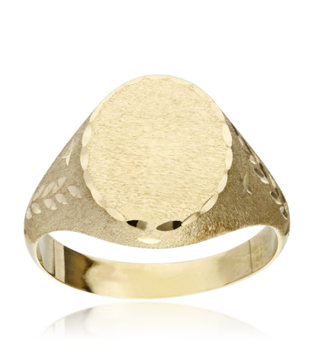 SELLO "TINGHIR" TALLADO ORO 18K