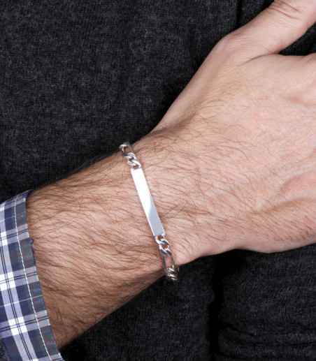 Esclava Plata primera ley 20cm "Madeco"