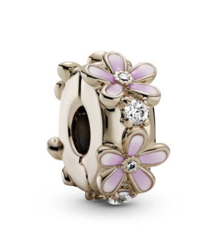 Clip Pandora Rose Margaritas Rosas 788809C01