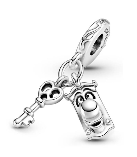 Charm Pandora Colgante Llavero y Pomo de Alicia en el Pais de las Maravillas de Disney 799344C00