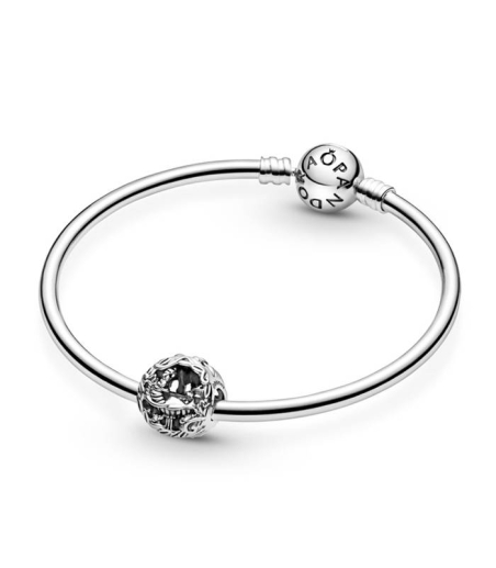 Charm Pandora en plata de ley Gato y Oruga de Alicia en el País de las Maravillas de Disney 799361C00