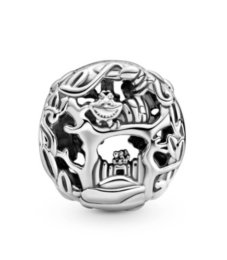 Charm Pandora en plata de ley Gato y Oruga de Alicia en el País de las Maravillas de Disney 799361C00