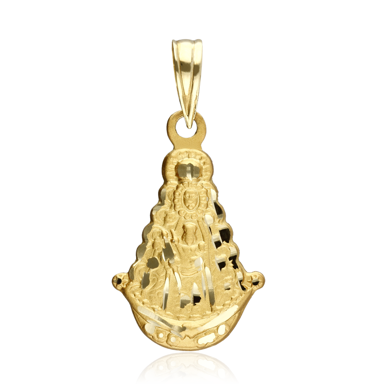 Medalla Oro 18k Virgen del Rocío