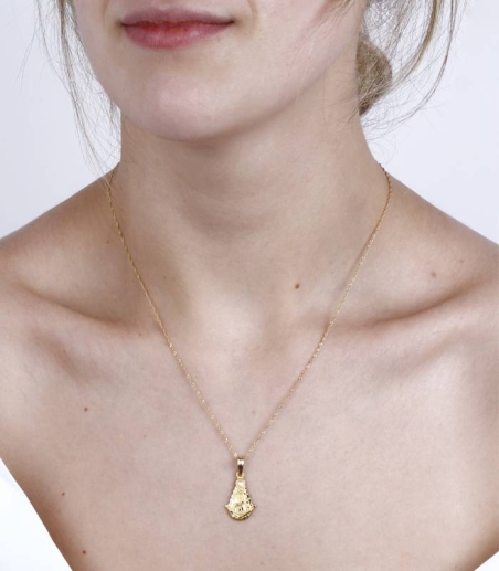 Medalla Oro 18k "Virgen del Rocío"