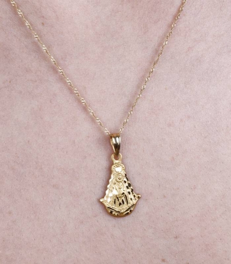 Medalla Oro 18k "Virgen del Rocío"