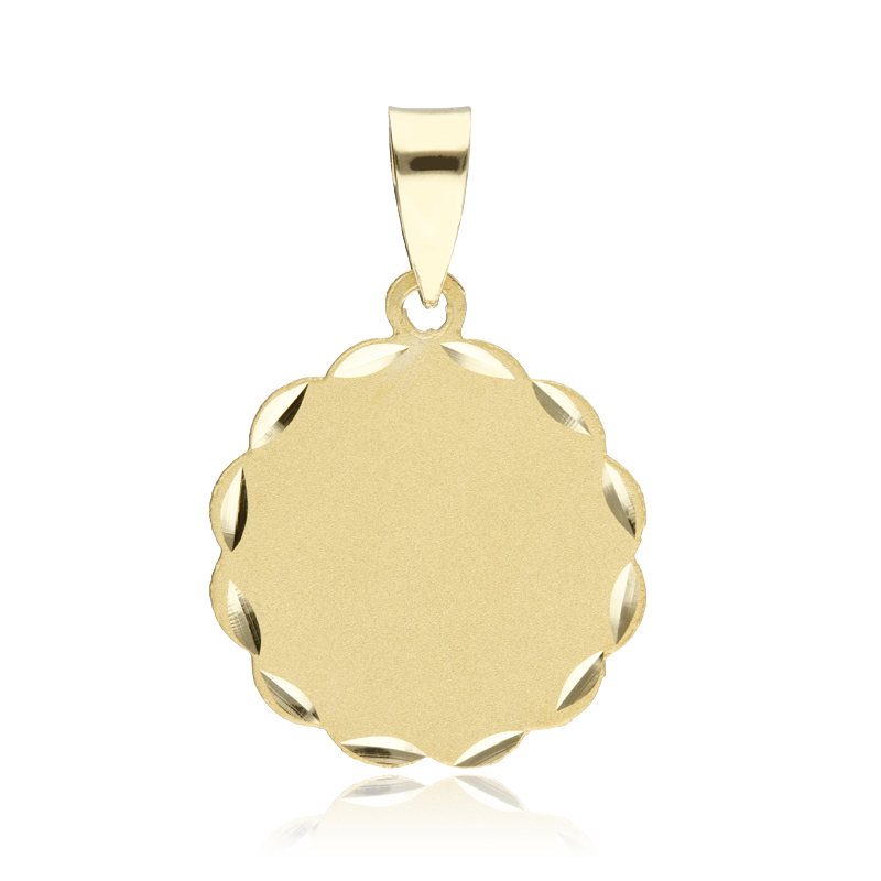 Medalla oro 18 quilates