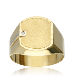 SELLO "ASSILAH" ORO BICOLOR 18K