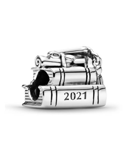 CHARM PLATA GRADUACION 2021 799325C00