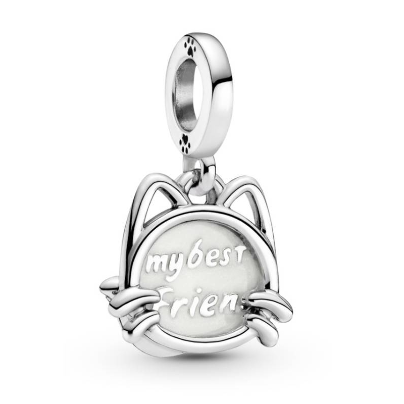 CHARM COLG. PLATA MI GATO MASCOTA 799329C01