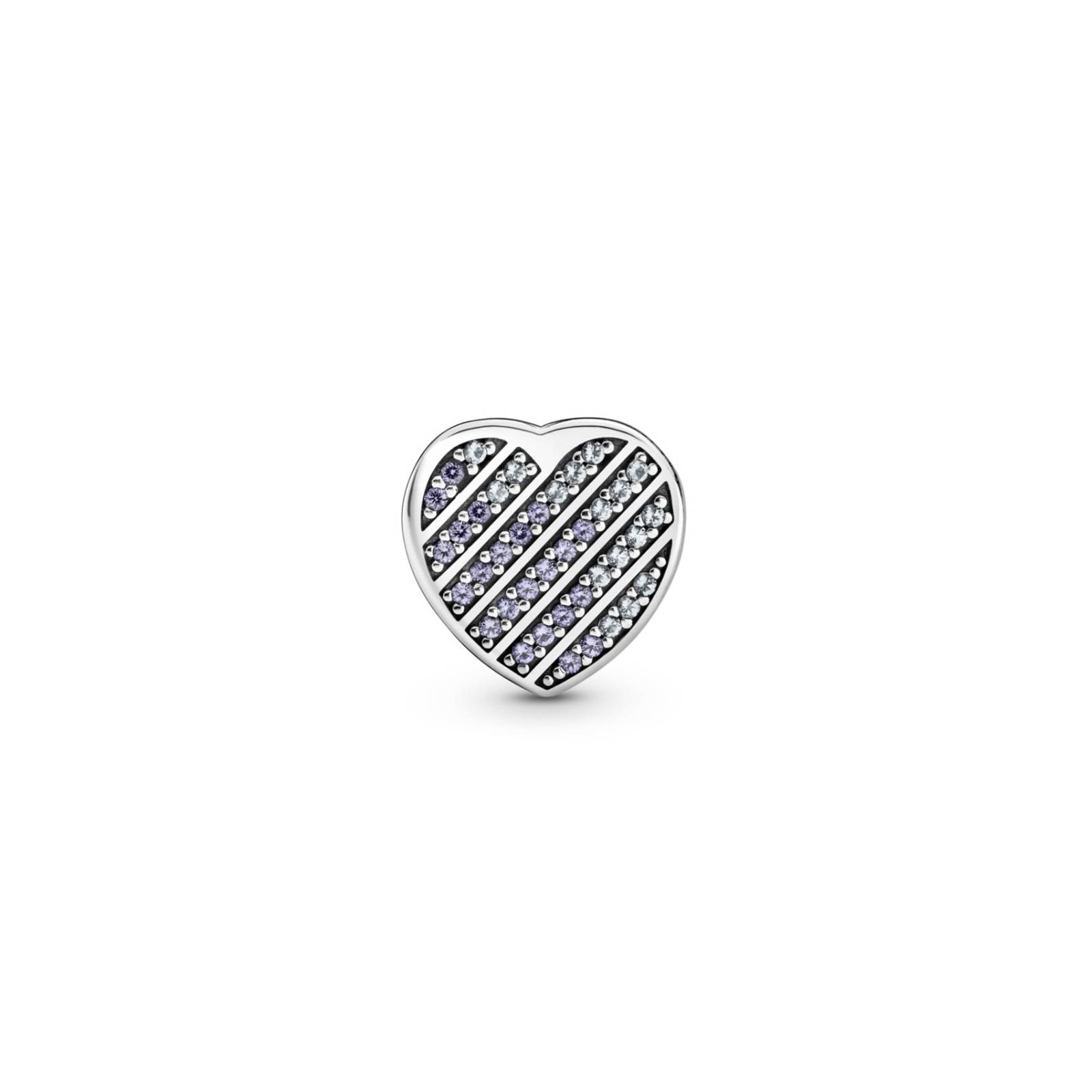 Charm Pandora Reflexions en plata de ley Corazón Azul en Pavé 799346C01