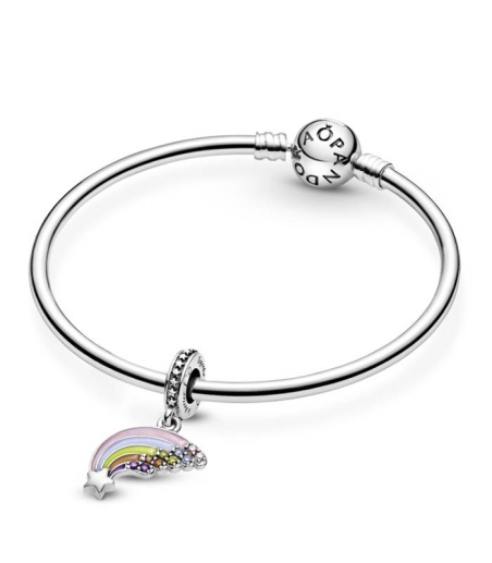 CHARM COLG. PLATA ARCOIRIS COLORIDO 799351C01