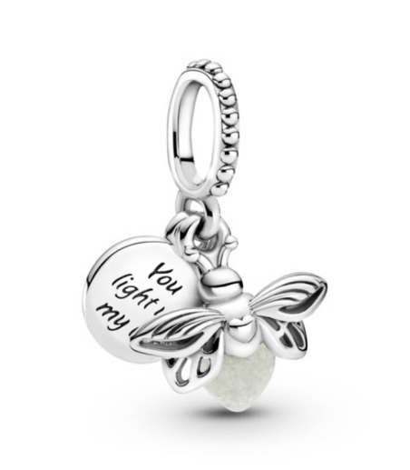 CHARM COLG. PLATA LUCIERNAGA BRILLANTE 799352C01