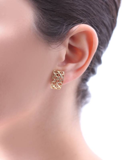 Pendientes oro calados