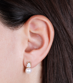 Pendientes "Baby Bear" en Oro 18k