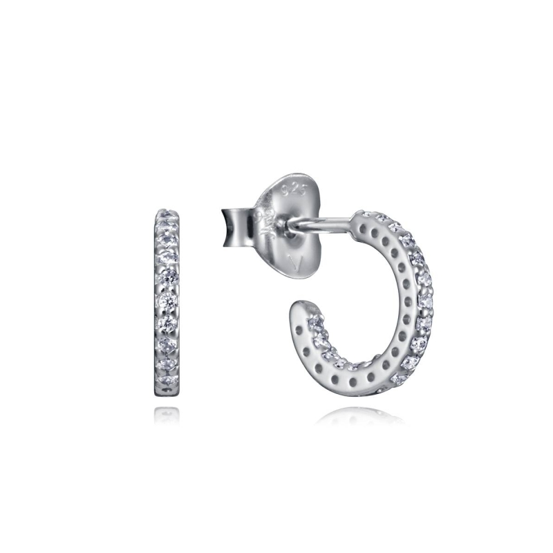Pendientes Viceroy Elegant tipo aro en plata de ley